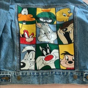 Warner Bros. denim jean jacket